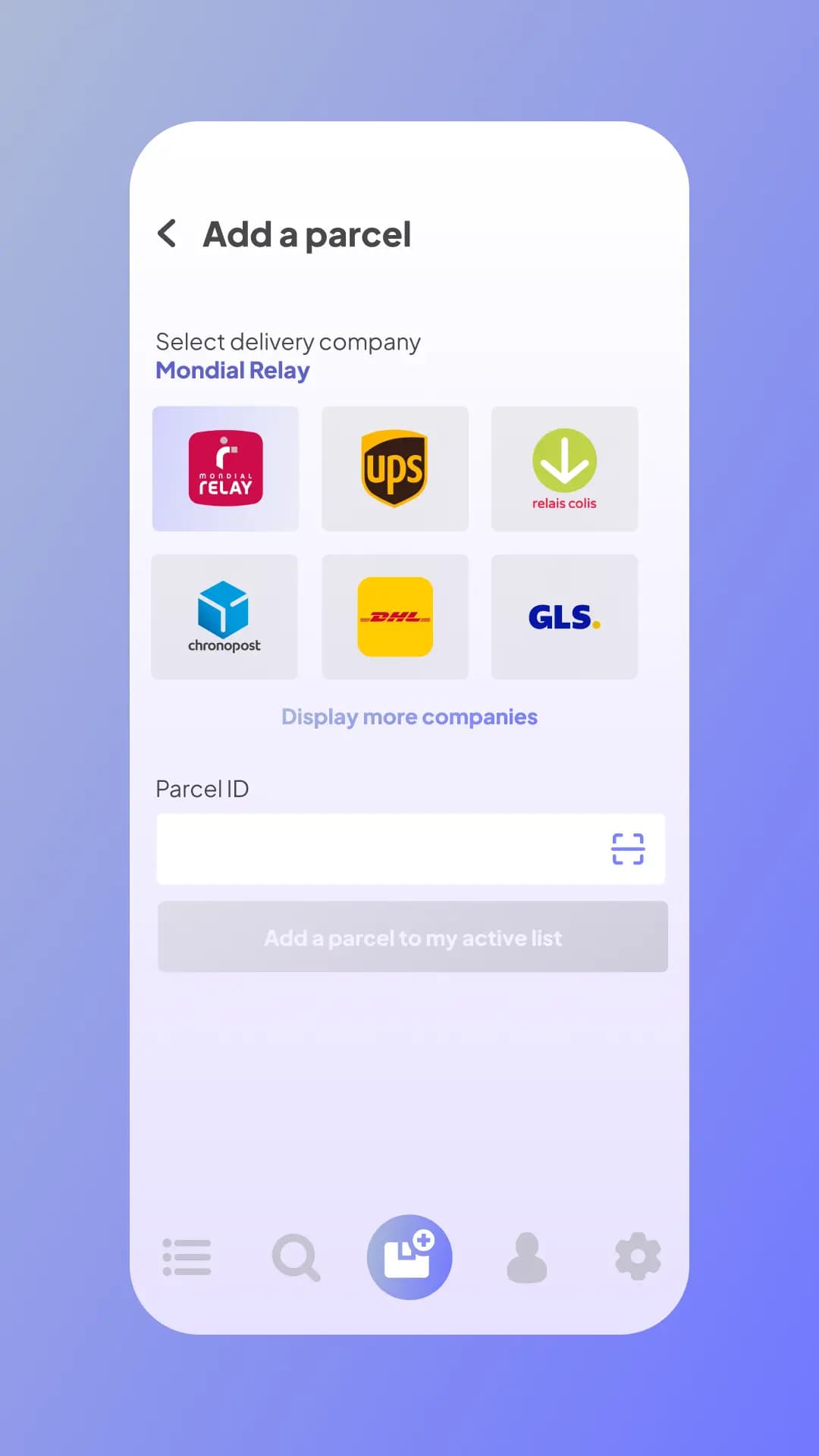 Kiosk Scan UI